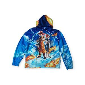 Dragon Ball Z Anime Manga Goku and Vegeta Full Print Hoodie